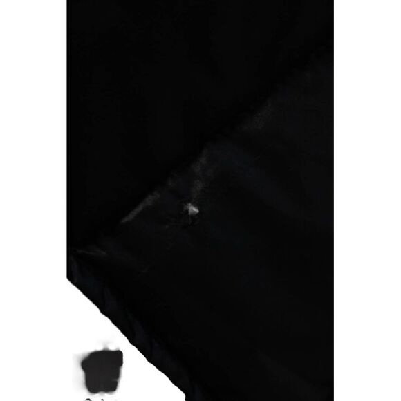 Marina Sport Womens Button Down Cropped Puffer Jacket Black Size 21 - Picture 5 of 7